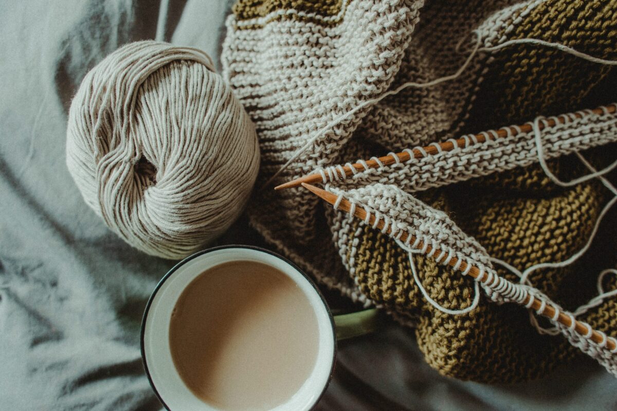 yarn and cup